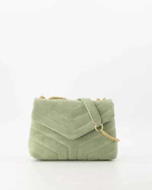suede crossbody tas zand | feline