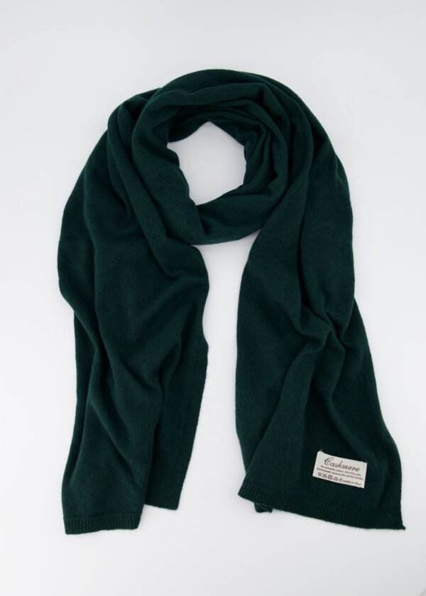 sjaal met cashmere groen | cassy
