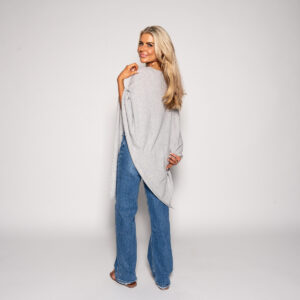 poncho met cashmere | clea