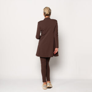 travel broek donkerbruin | amy 134