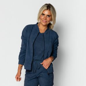 mouwloze travel top kant orchid | amy 254
