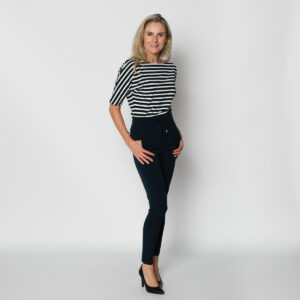 travel top met boothals wit | amy 427
