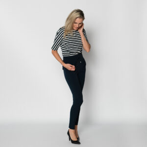 travel top met boothals wit | amy 427