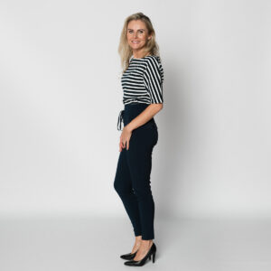 travel top met boothals wit | amy 427