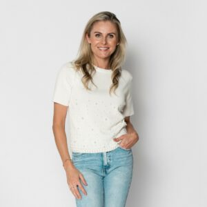 mouwloze top | dephine