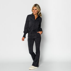 travel jurk croco print | amy 092