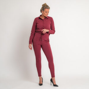 travel gilet bordeaux rood | amy 294