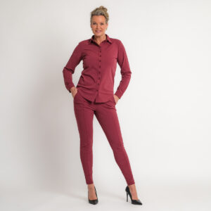 travel gilet bordeaux rood | amy 294