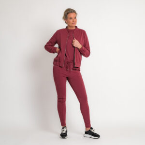 travel gilet bordeaux rood | amy 294
