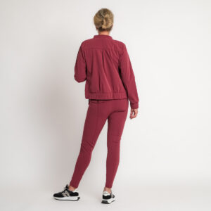 travel gilet bordeaux rood | amy 294