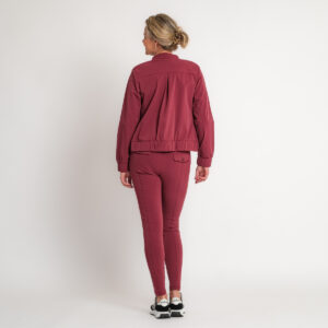 travel gilet bordeaux rood | amy 294