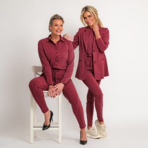 travel gilet bordeaux rood | amy 294