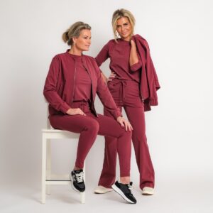 travel gilet bordeaux rood | amy 294