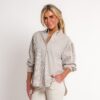 travel top taupe | amy 533