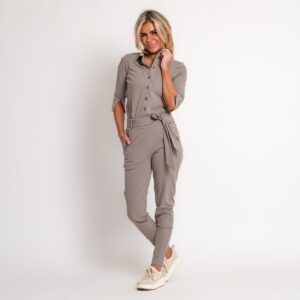 travel top taupe | amy 533