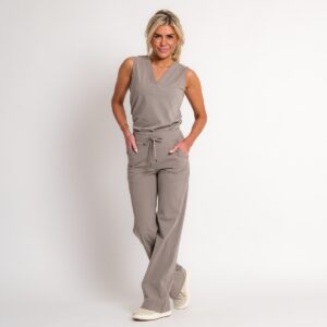 travel top taupe | amy 533