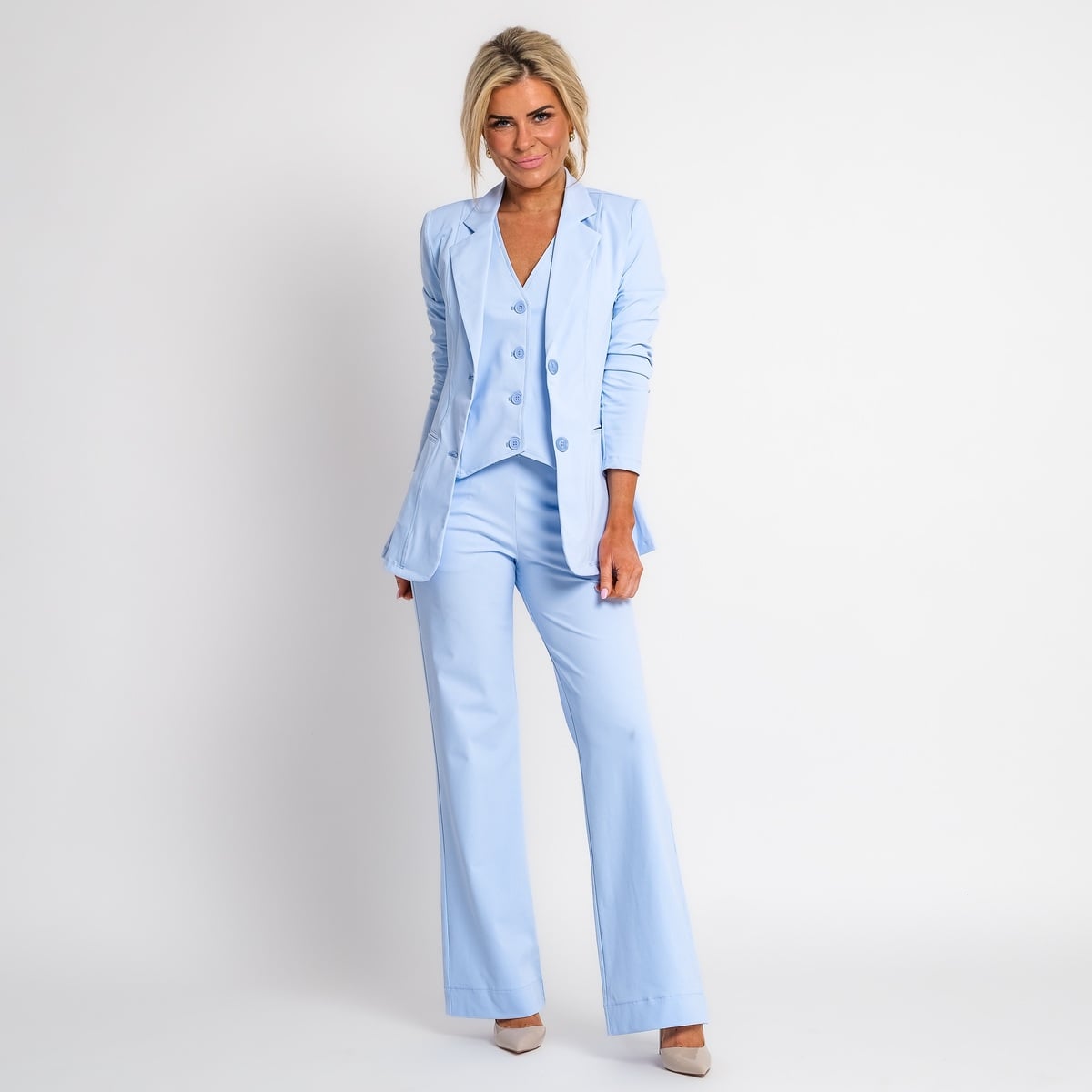 travel blazer lichtblauw | amy 102