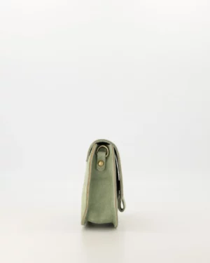suede crossbody tas zand | feline