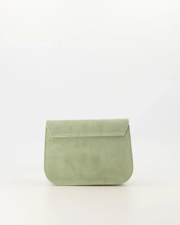 suede crossbody tas zand | feline