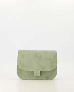 suede crossbody tas zand | feline