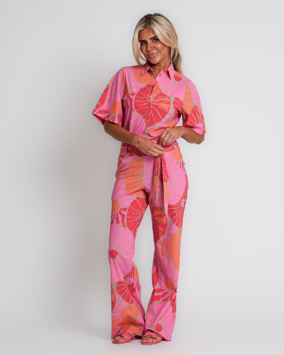 travel pantalon latte beige | amy 136