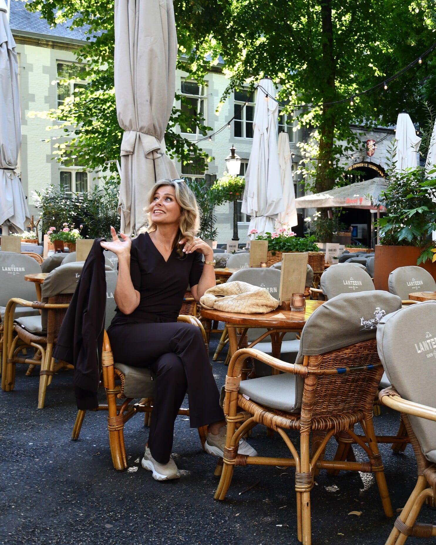 travel blazer espresso bruin | amy 102