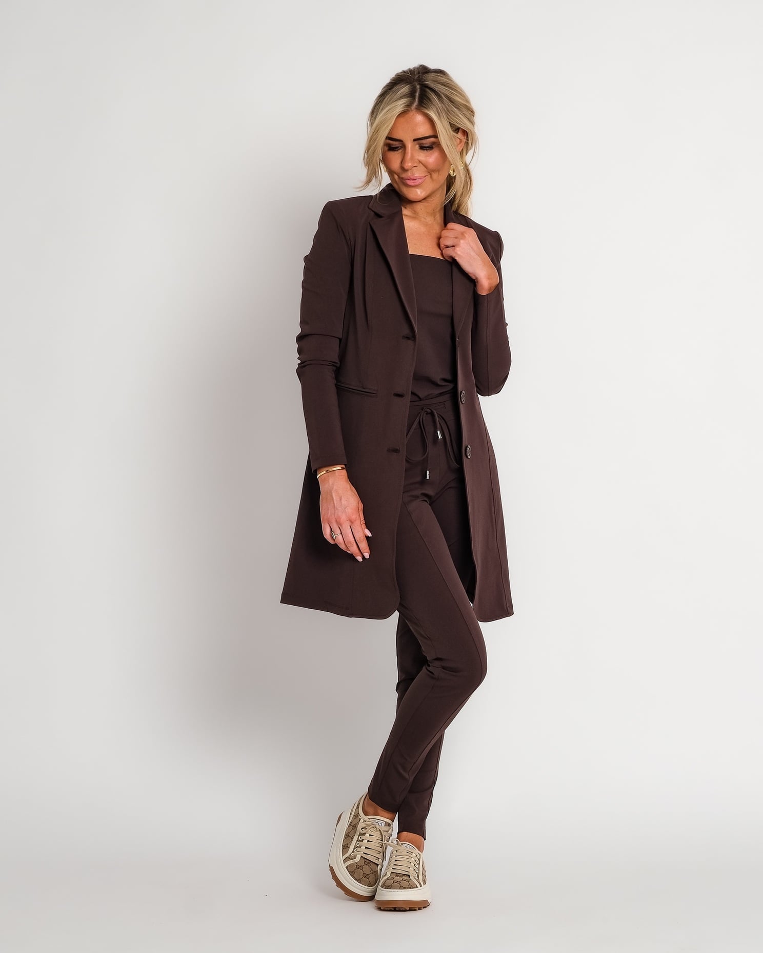 stola met cashmere grijs | luna