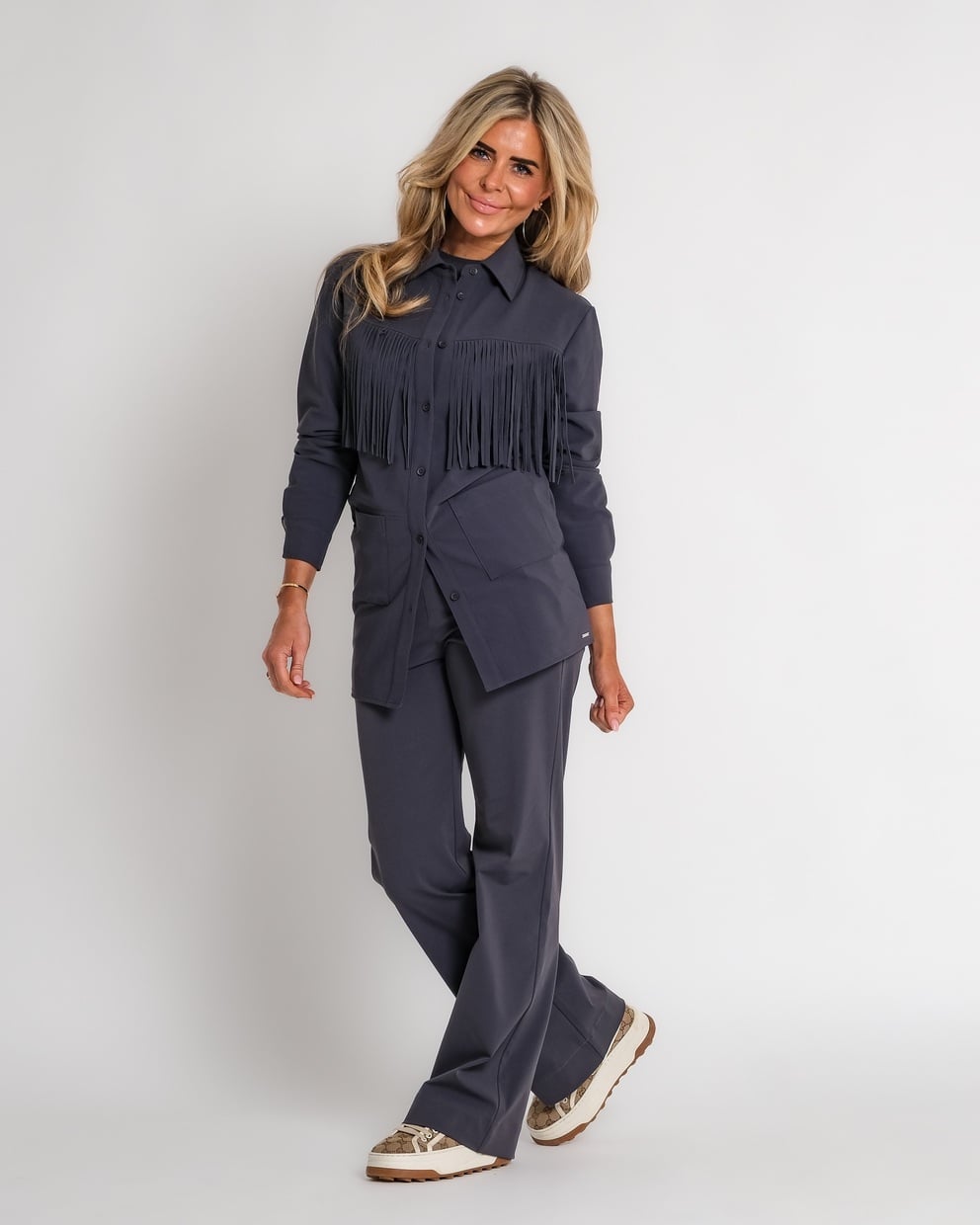 travel jack boho print zwart | amy 662