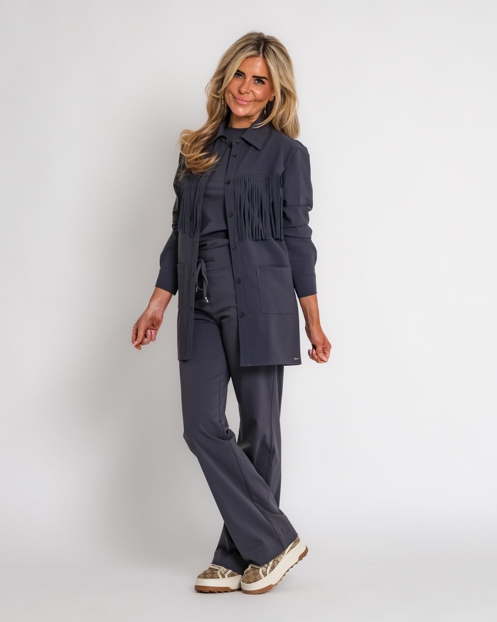 travel jack boho print zwart | amy 662