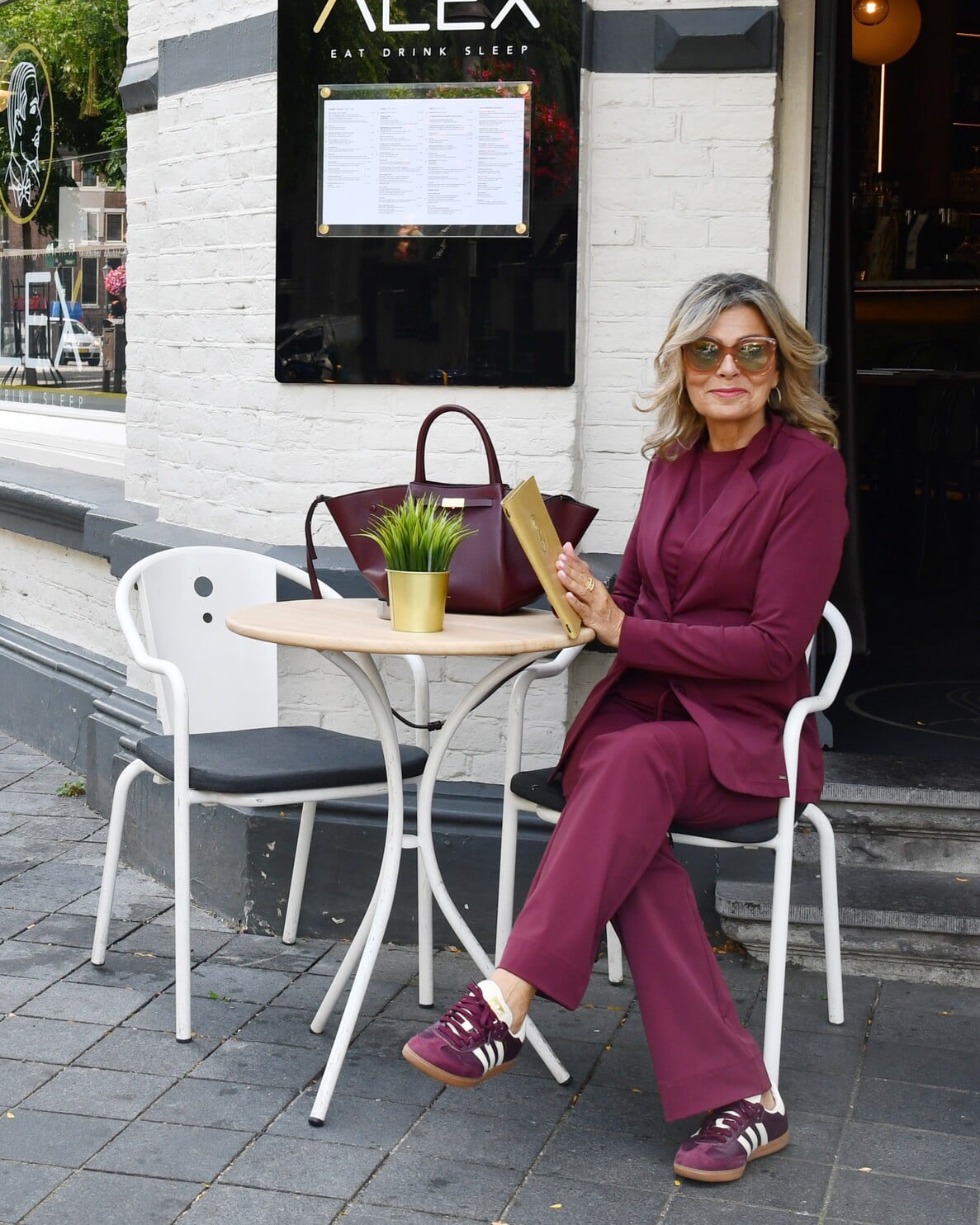 skort burgundy | amy 623