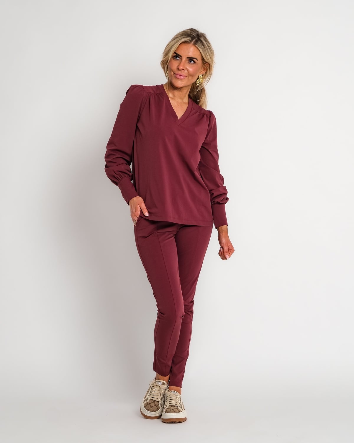 skort burgundy | amy 623