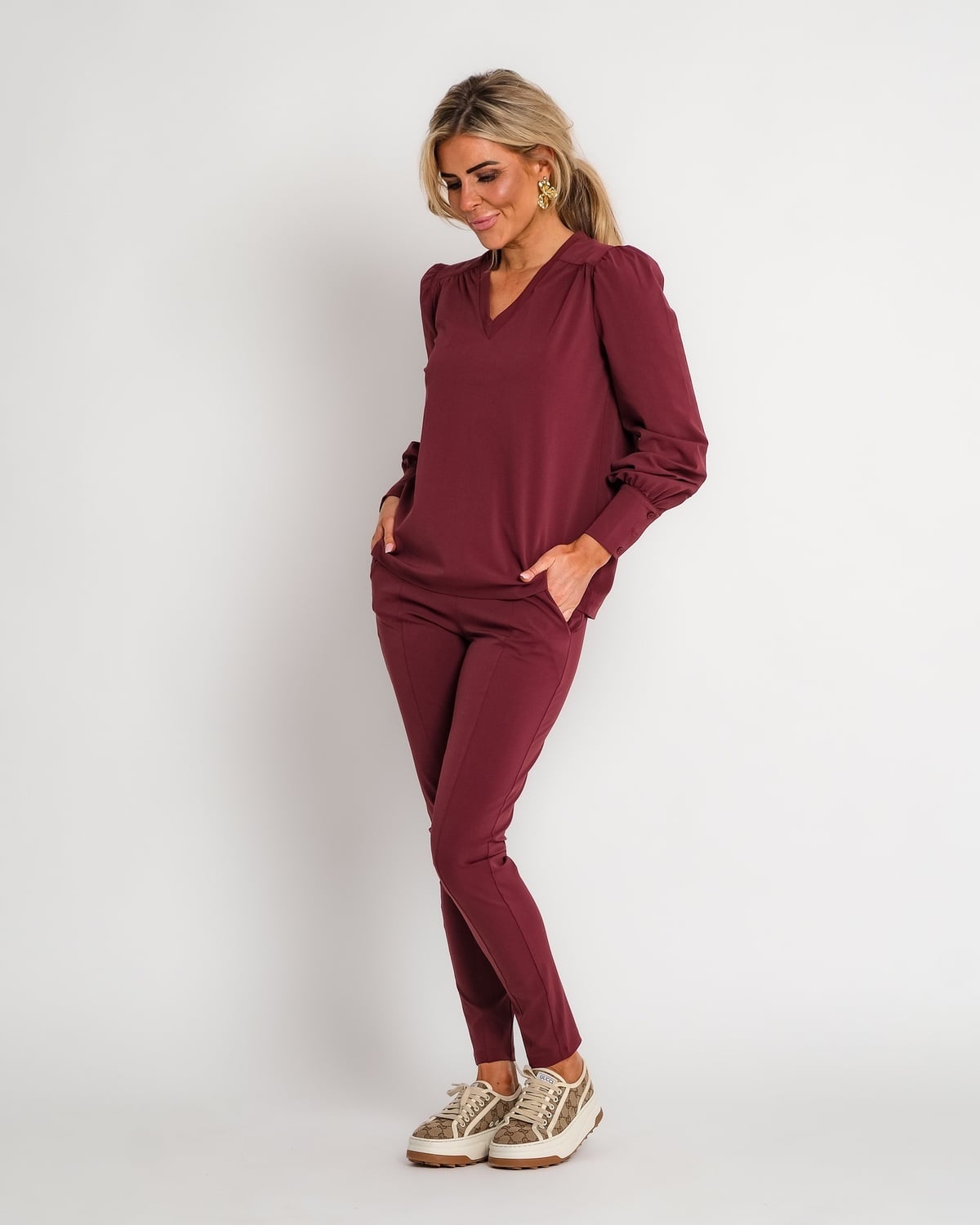skort burgundy | amy 623
