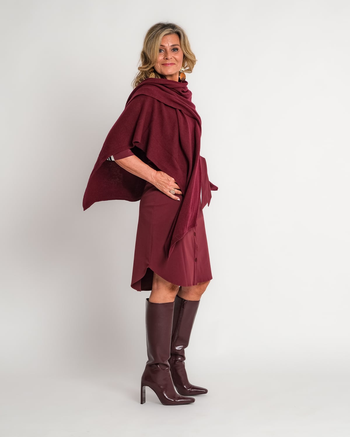 skort burgundy | amy 623