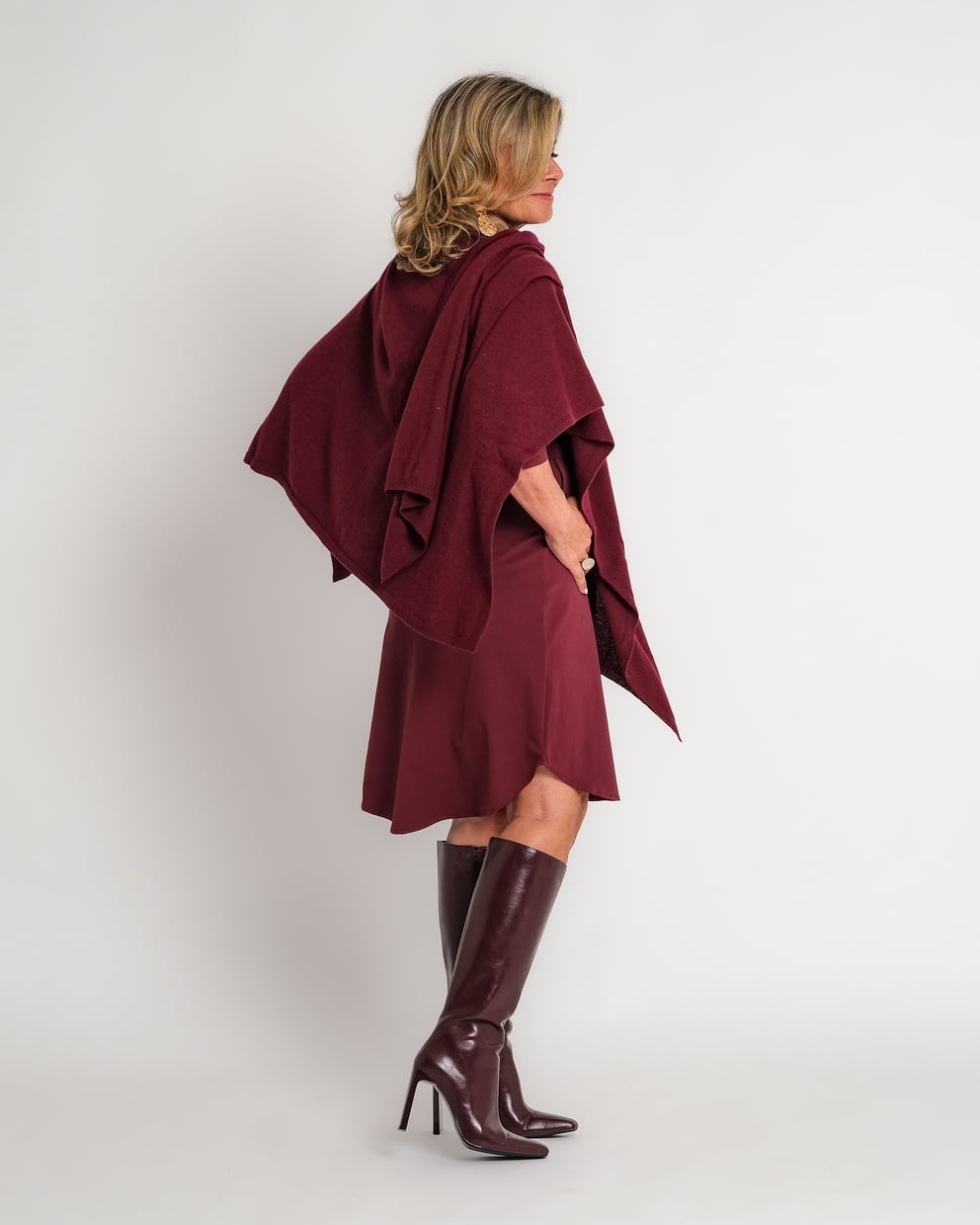 skort burgundy | amy 623