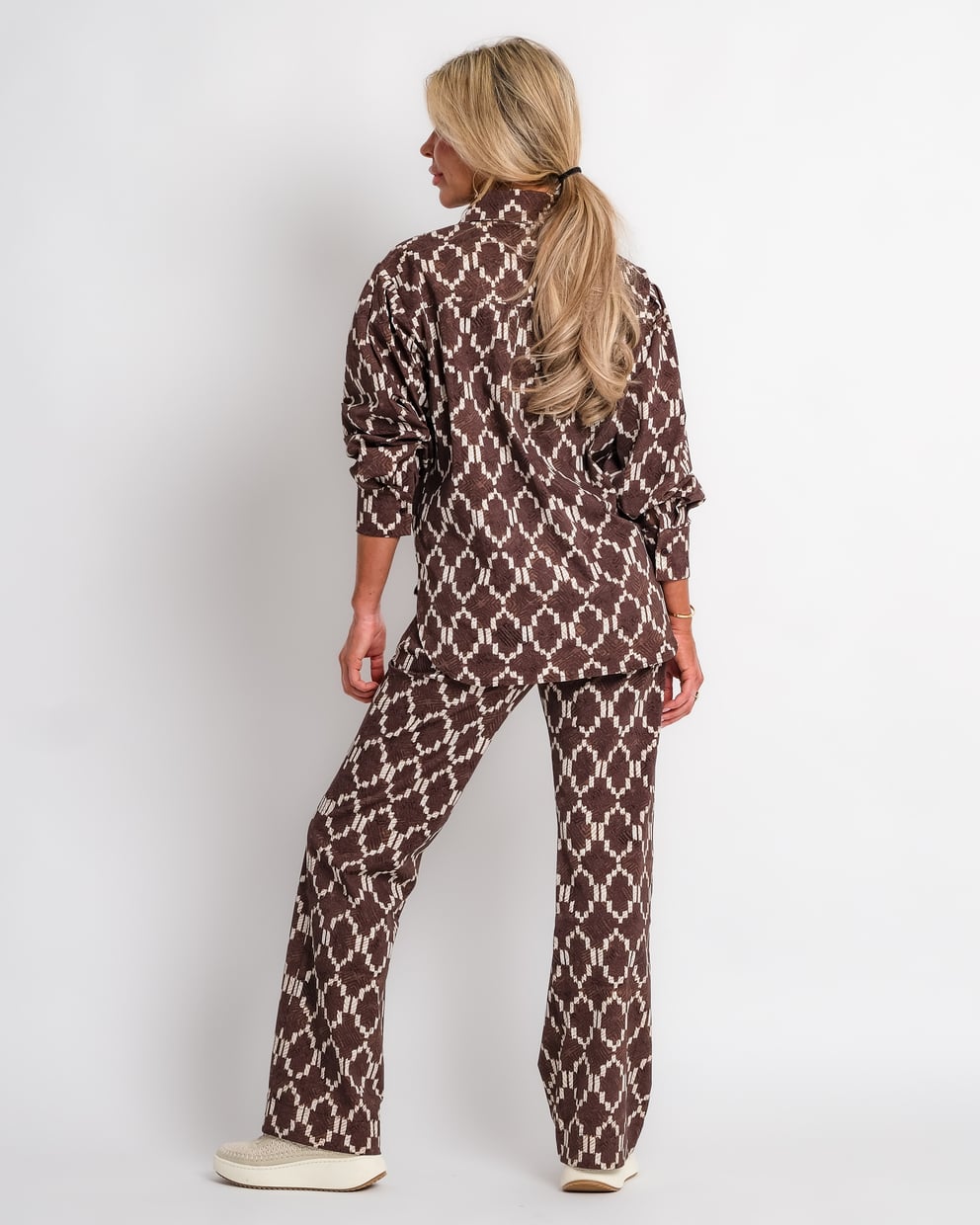 travel bomberjack ikat print espresso | amy 463