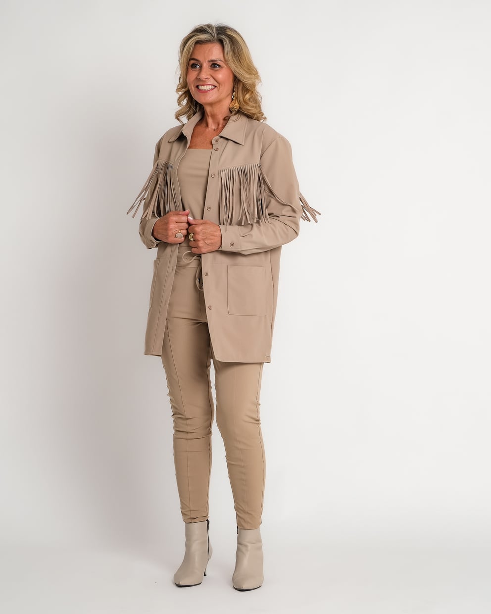 travel cargo broek lavender blue | amy 373