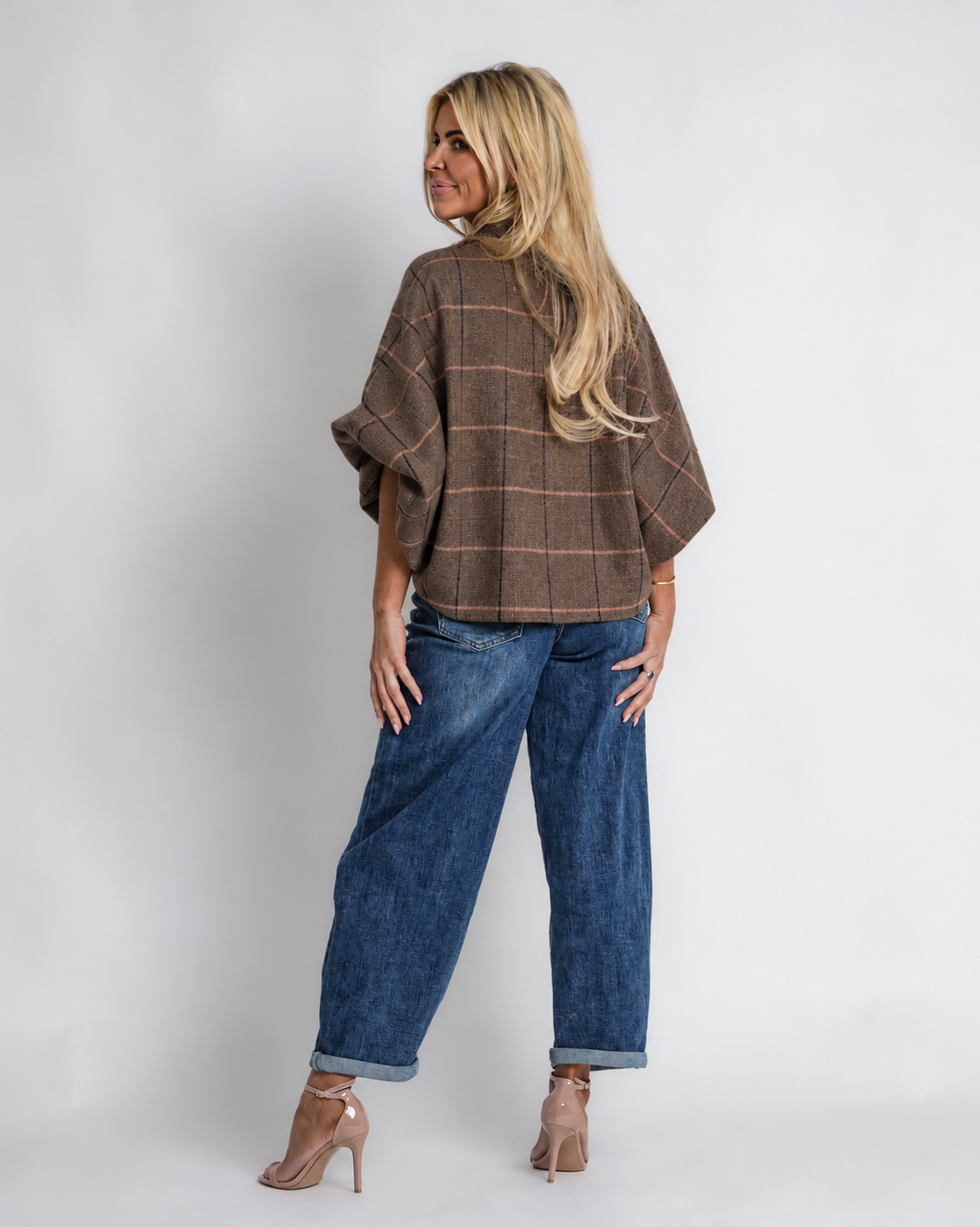 cape vest met gesp | amélie