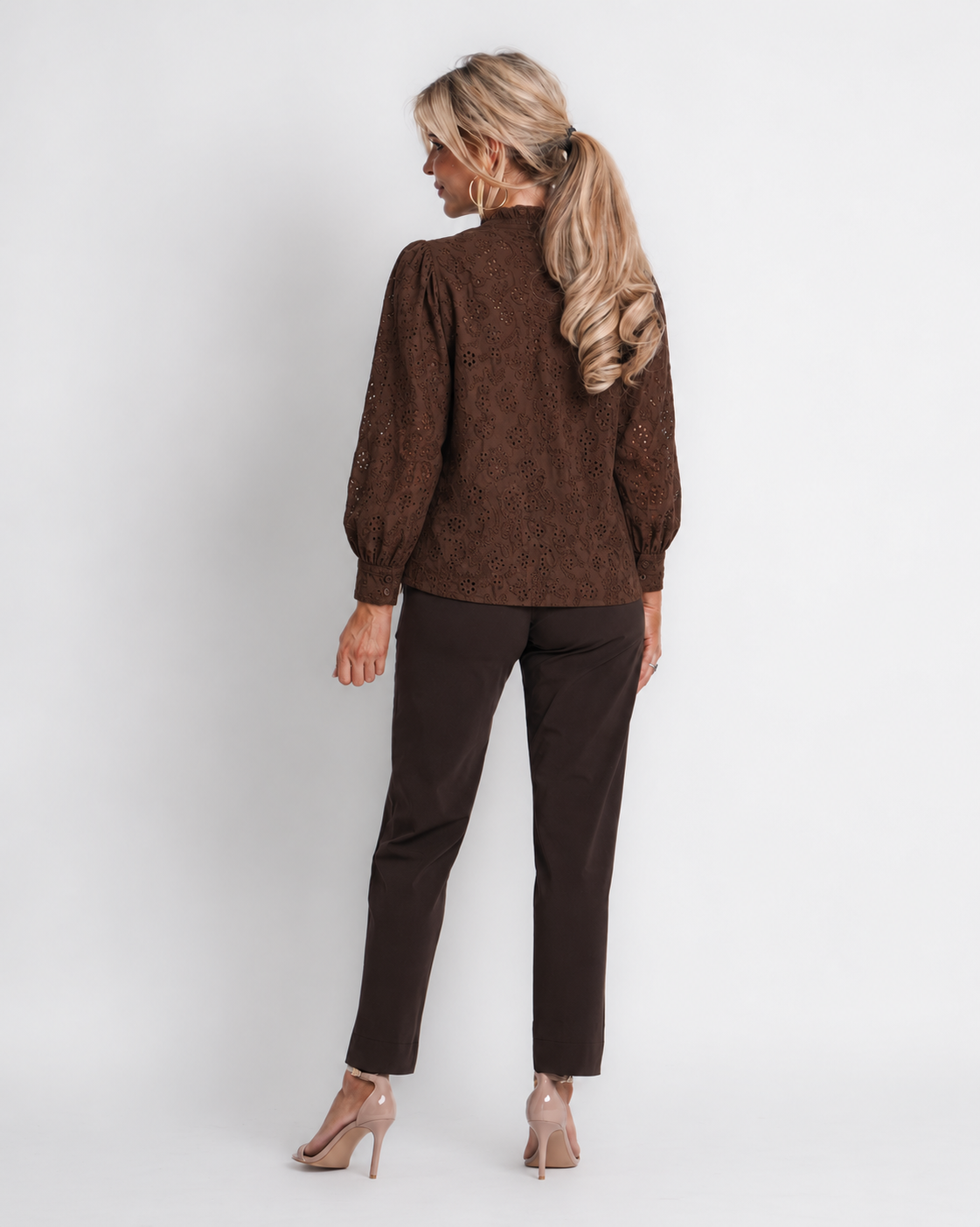 top met kant zwart | romee