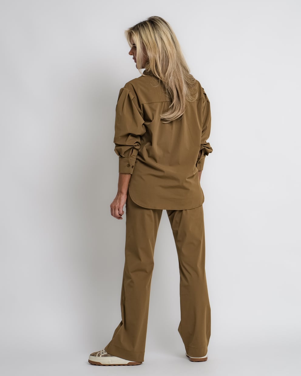 travel top kaki | amy 374